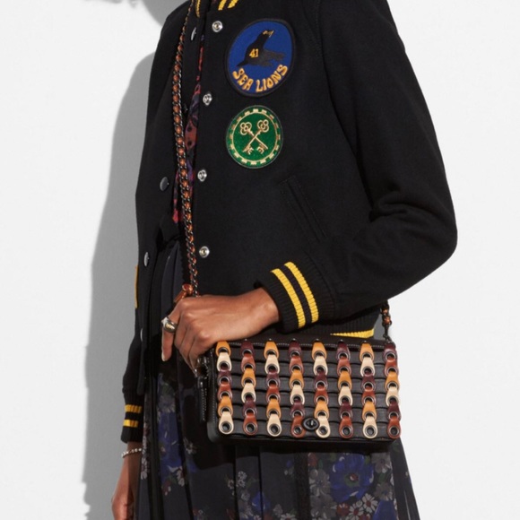 ‼️SOLD‼️🔸Dinky with Colorblock Coach Link Bag🔸 - Picture 5 of 6